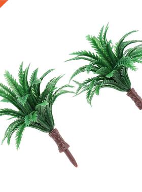 10Pcs/Set Green Models e 1/150 Scale Bushes Mini 4.5cm for P