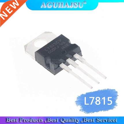 10pcs/lot 7815 L7815 L7815CV TO-220 15V / 1.5A three-termina