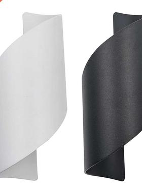 Spiral Wall Lamp LED Bedroom Wall Fixture Sconce Light