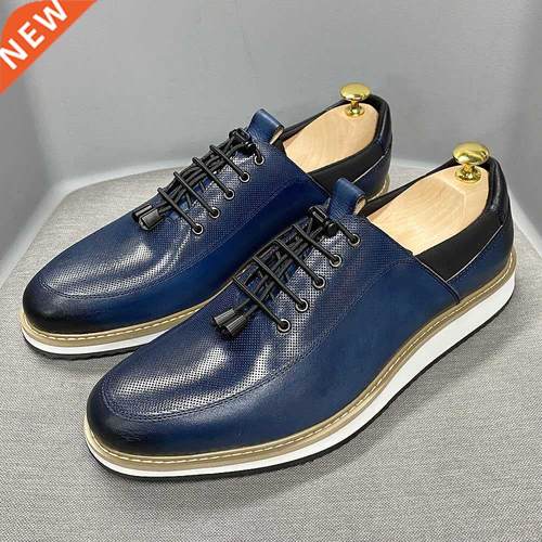 Fashion Men Casual Shoes 2021 New Brand High Quality Genuine