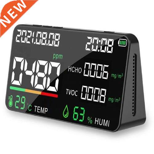 6.5 Inch LCD Air Quality Detector Temperature Humidity