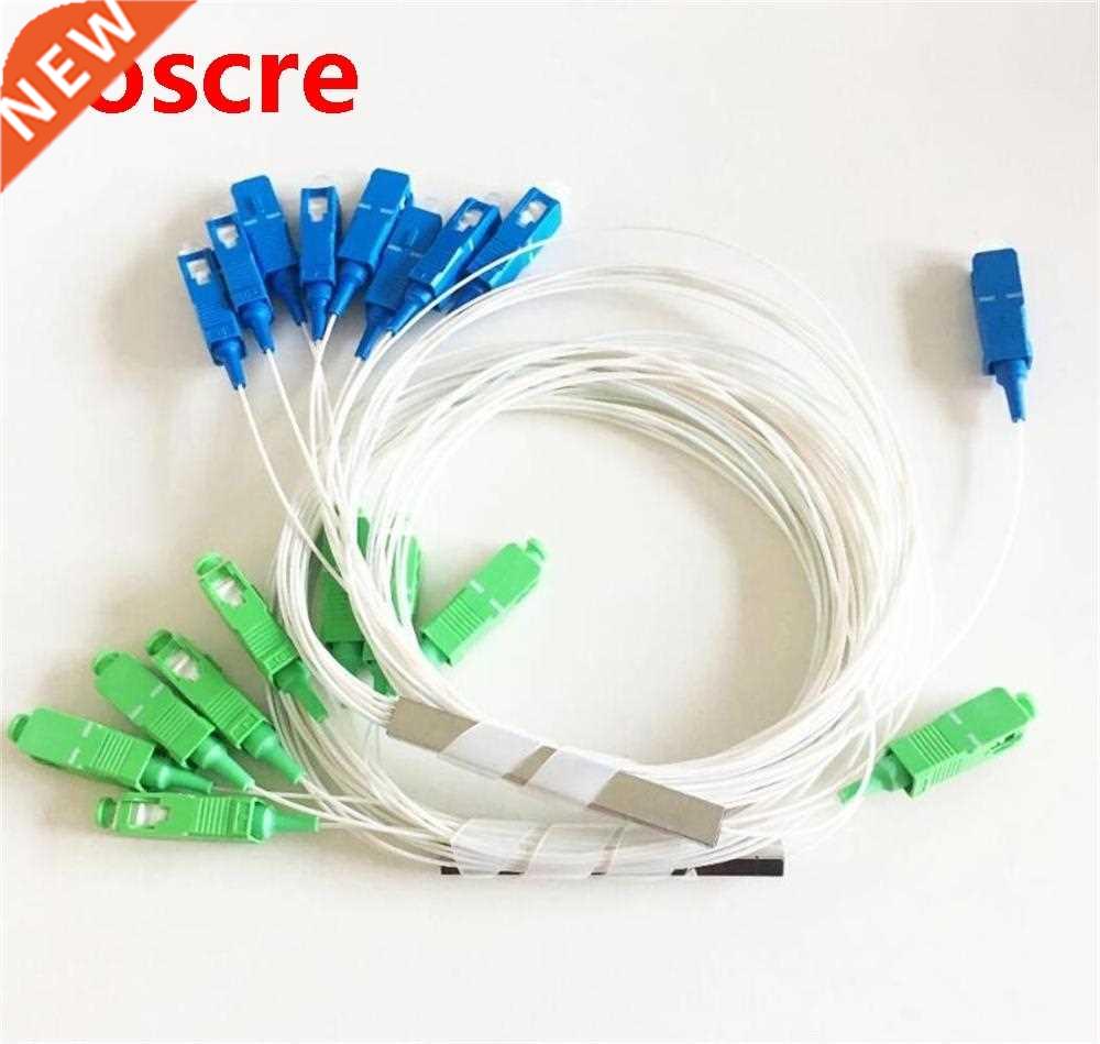 20 pcs SC UPC 1X8 FTTH Fiber Optic Splitter PLC Optical Coup