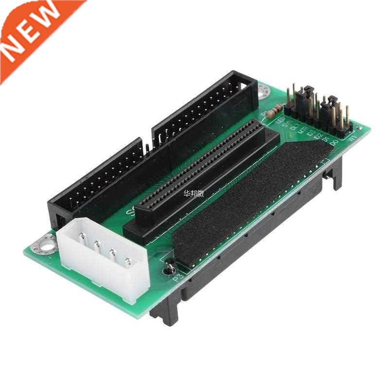 SCSI SCA 80 Pin to 68Pin to 50 Pin IDE Hard Disk Adapter Con