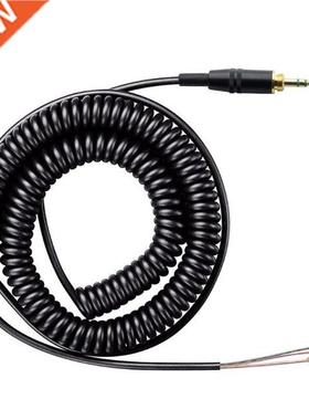 Spring Coiled Repair DJ Cord Cable Replacement for ATH-M50 A