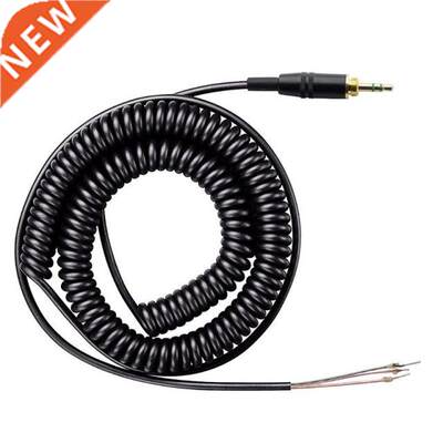 Spring Coiled Repair DJ Cord Cable Replacement for ATH-M50 A