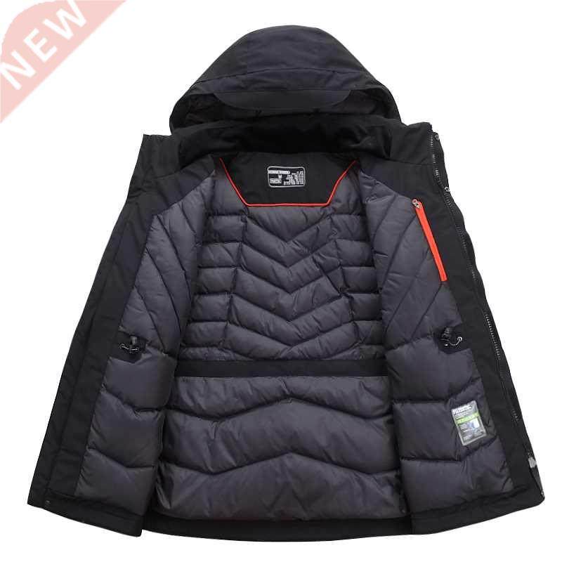 top quality white duck down jacket men thick winter 2022 new
