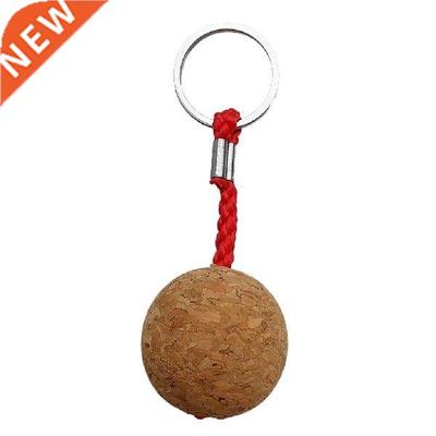 Portable Floating Cork Keyring - Water Buoyant Key Ring