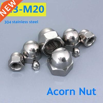 Acorn Nut 304 Stainless Steel M3 M4 M5 M6 M8 M10 M12 M14 M16
