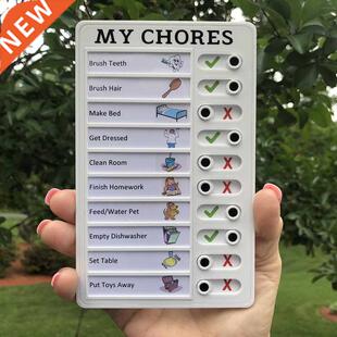 Memo Board Time Managemant Clear Planing Checklist Note