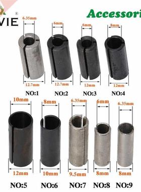 LA VIE 1pc CNC Router Bit High Precision Adapter Collet Mill