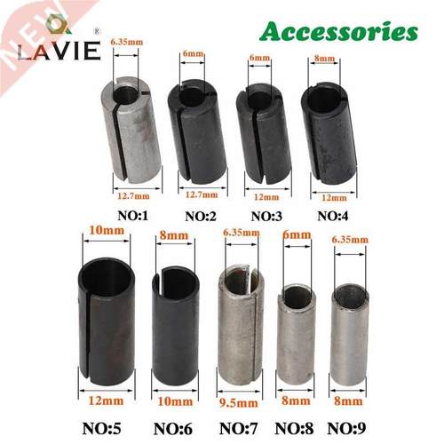 LA VIE 1pc CNC Router Bit High Precision Adapter Collet Mill