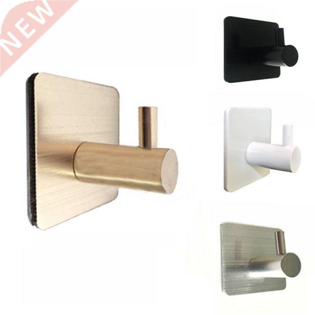 New 3 Colors Self Adhesive Home Kitchen Wall Door Hook Key H