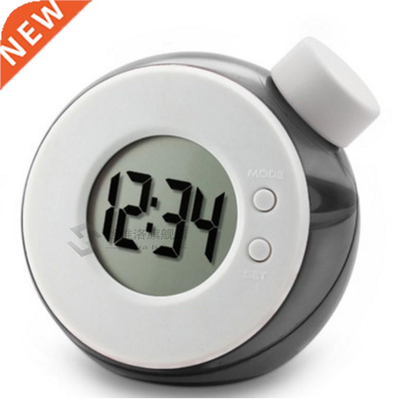 creative water powered clock child desk table clock smart wa