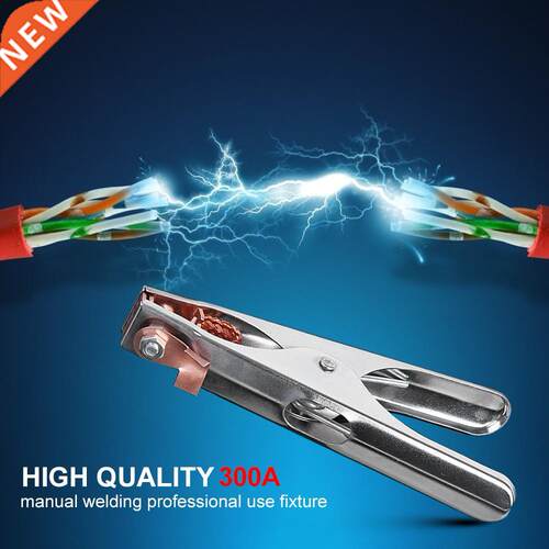 300A Current Earth Ground Cable Clip Clamp Welding Manual We