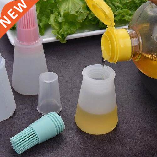 Garden Kitchen BBQ Oil Brush Tools Silicone Basting Oil