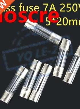 5*20 glass fuse, 7A 250V fuse, glass fuse tube f7al250v.