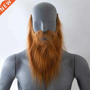Fake Beard Props Funny Costume Mustache Halloween Party Mou