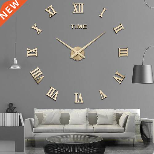 Specal Offer 3d Bg Acrylc Mrror Wall Clock  Quartz Wa