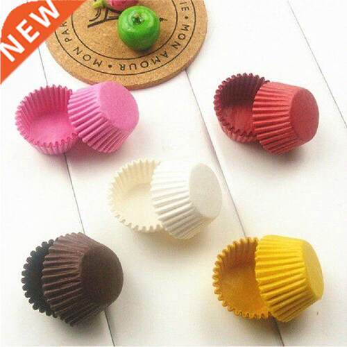 100pcs/pack Cake Muffin Cupcake Paper Cups Cake Box Cupcake