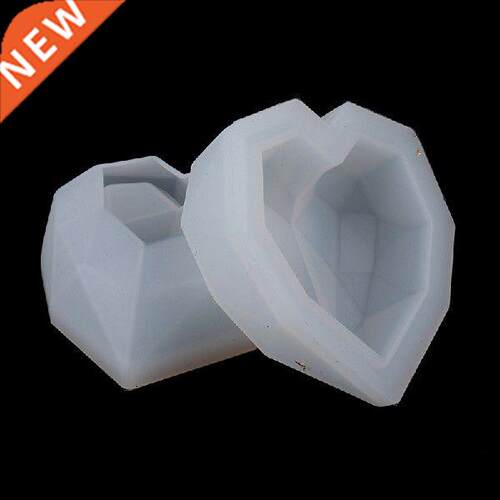 2PCS Heart-shaped Design Storage Box Mold Jewelry Box Mold