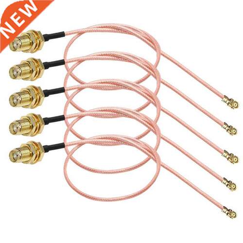 5 Pcs SMA Connector Cable Female to UFL/U.FL/IPX/IPEX RF or