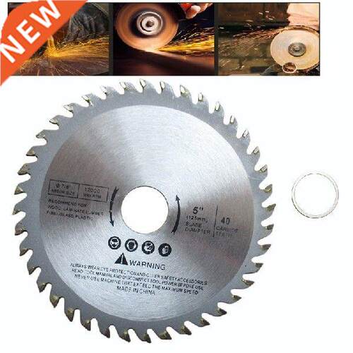 5Inch 125mm 40T Wood Crving Disc Circulr Sw Blde Disc
