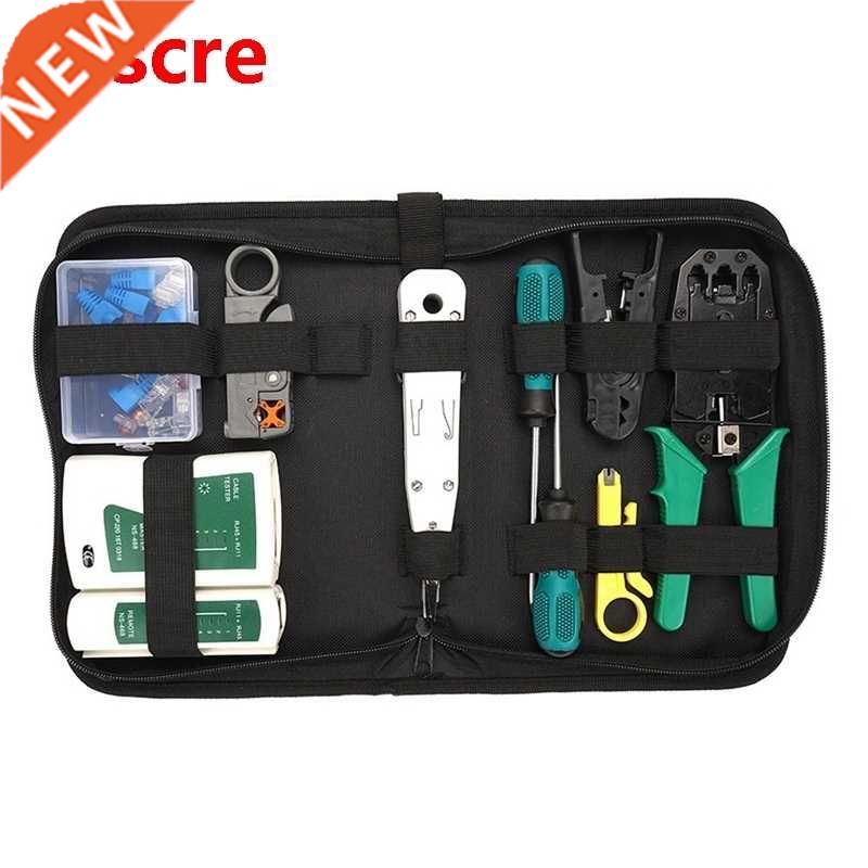 14Pcs/Set RJ45 RJ11 RJ12 CAT5 Portable LAN Network Repair To