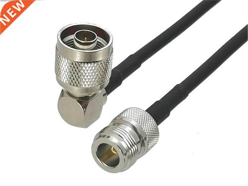 RG58 N Female Jack to N Male plug Right angle Connector RF C