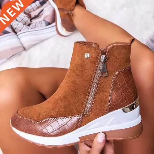 Women Snekers 2021 utumn High Top Vulcnize Shoes Women Pl