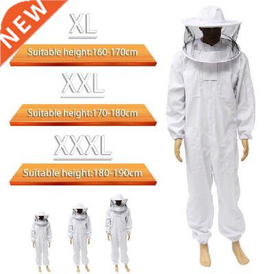 Beekeeping Protective Clothing Full Body Suit Hat Smock Pro