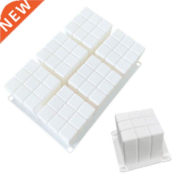 94PF Square Dice Shape Molds 3D Handmade Soap Bar Craft