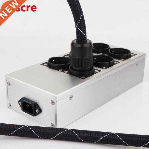 OM60 HiFi Power Filter Plant Schuko Socket 6Ways AC Power C