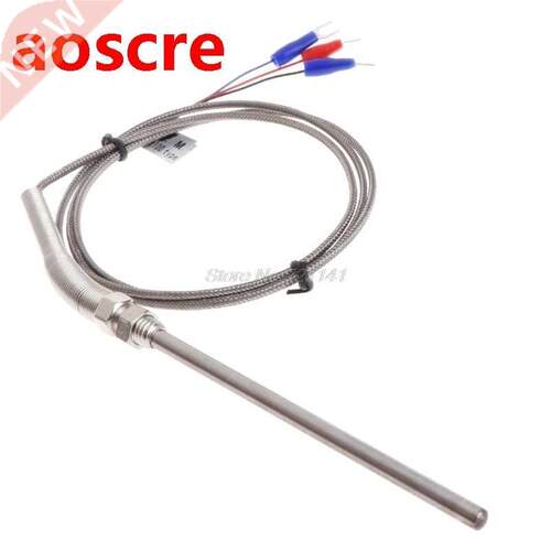 Stainless Steel Shield 10cm Probe Tube RTD PT100 Temperature