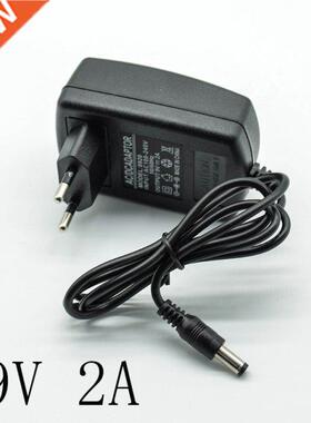 New 100-240V AC Converter Adapter DC 9V 2A/2000mA Power Supp