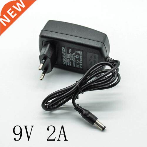 New 100-240V AC Converter Adapter DC 9V 2A/2000mA Power Supp