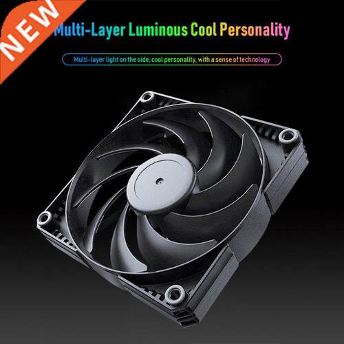 120/140mm PC Case Fan 4-Pin PWM Cooling Fan Silent with Hydr