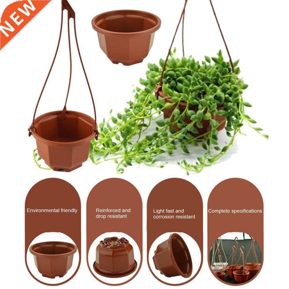durable garden hanging basket flowerpot multiple