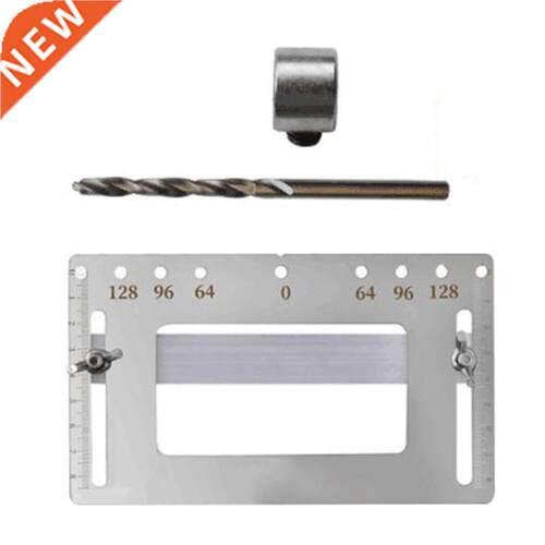 Cabinet Door Knob Handle Hole Locator Punching Drill Bit Gui