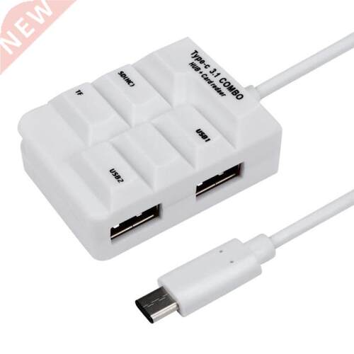 Type C USB .1 HUB All in 1 SD TF OTG Card Reader for Macb