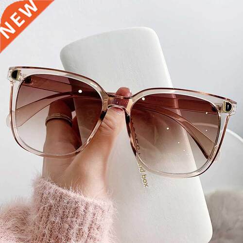Fashion Oversized Sunglasses Women Brand Designer Vintage Sq