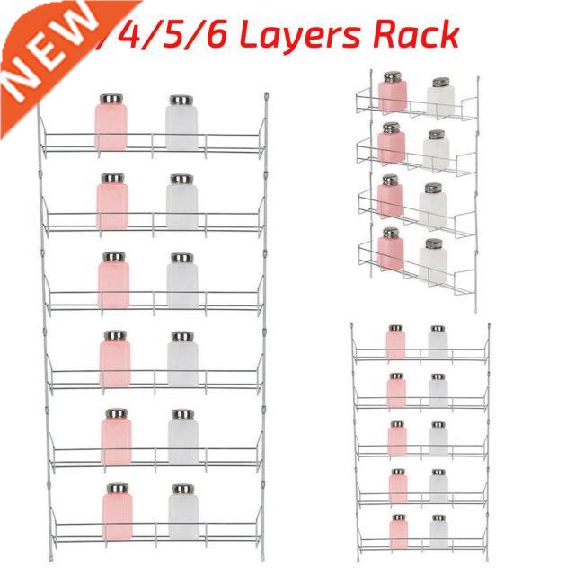 2//4/5/6 Layers Kitchen Spice Rack Cabinet Organizer Wall D