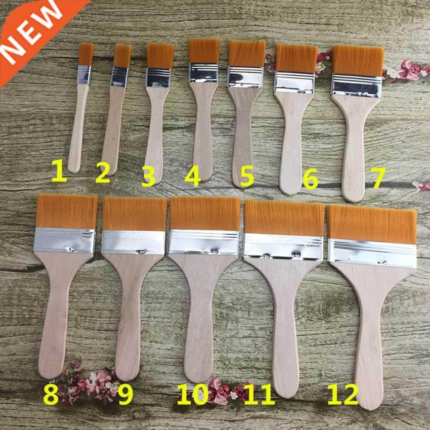 nylon hair painting brush oil watercolor water powder paint