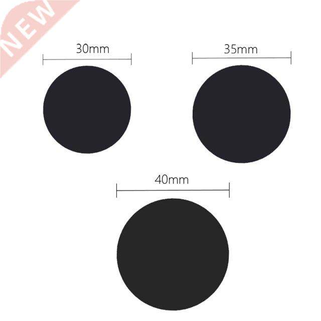 50pcs 0mm 5mm 40mm black metal plate disk iron sheet scrat