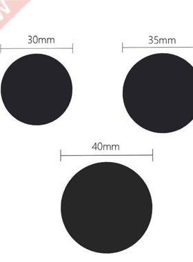 50pcs 0mm 5mm 40mm Black Metal Plate disk iron sheet Scrat
