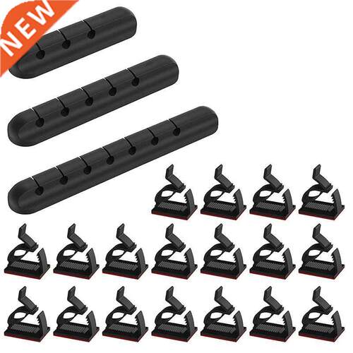 103 Pcs Self-Adhesive Cable Clips Multi-Purpose Cable Holder