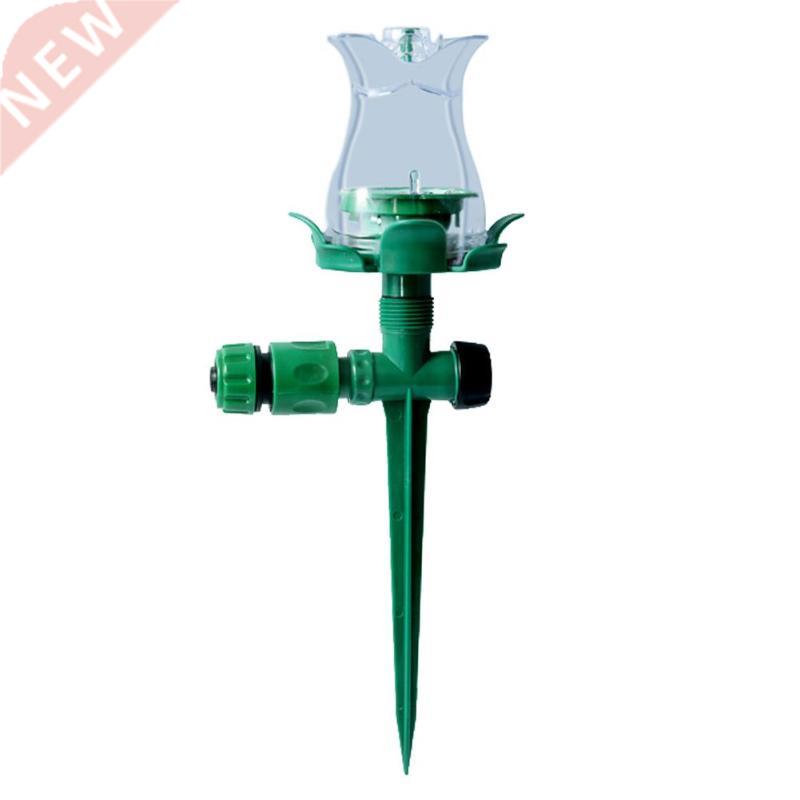 2pcs 7 Colors LED Garden Sprinkler Irrigation System Lawn Sp