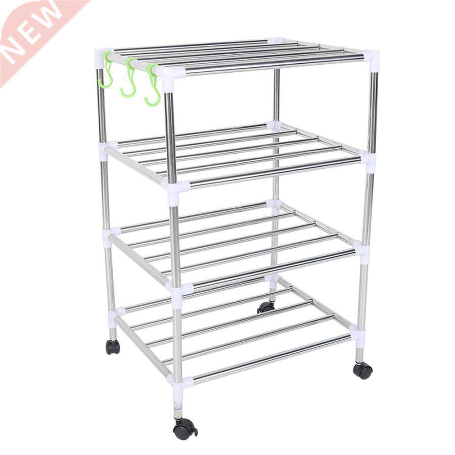 Four-Layer Stainless Steel Washbasin Stand Toiletries, Hangi