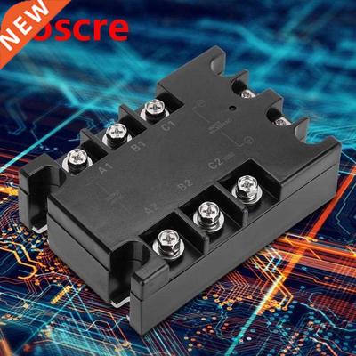 3-Phase 40A AC-AC Solid State Relay SSR Input 90-250VAC Load