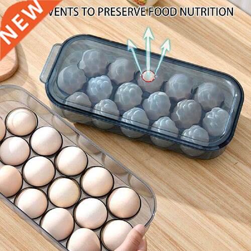 Fresh-keeping Egg Box Refrigerator Egg Organizer Storage