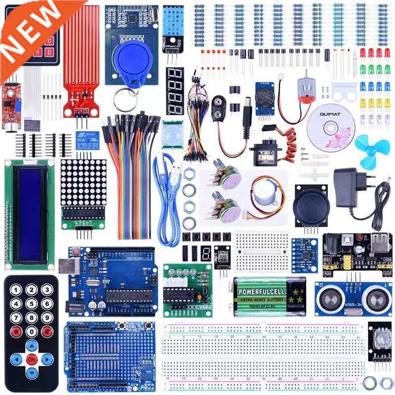 Project Complete Ultimate Starter Kit Compatitable with Ardu